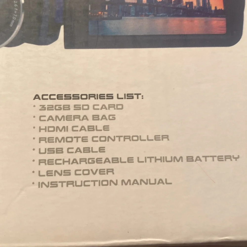 Brand new open box Vivint pro 4k digital camcorder